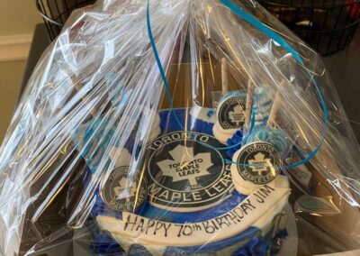 A Toronto Maple Leafs cake